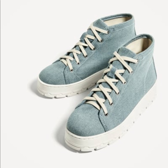 Zara Shoes - Zara Platform High tops. NWT
